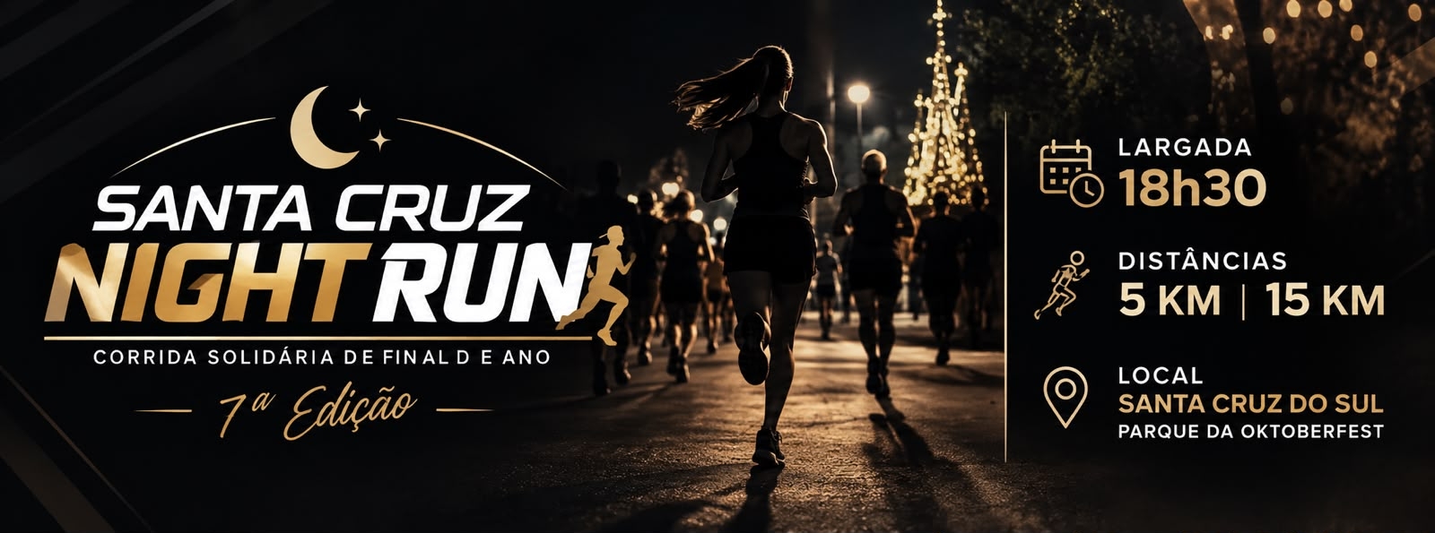 Santa Cruz Night Run 7°corrida de final de ano